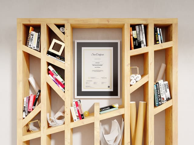 Certificate frame 3